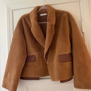 Oak and Fort- tan fur jacket